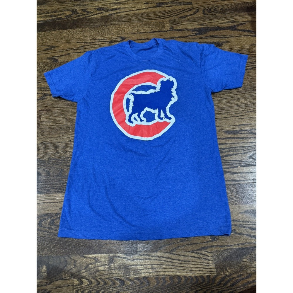 Chicago Cubs Kris Bryant #17 Blue MLB T-Shirt Men's M 2016 Fan Tee